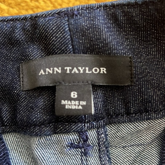 Ann Taylor dark denim trousers - Picture 2 of 5